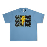 Pebble Blue game day game day game day softball Urban Heavy Tee - MaliasSmallBusiness