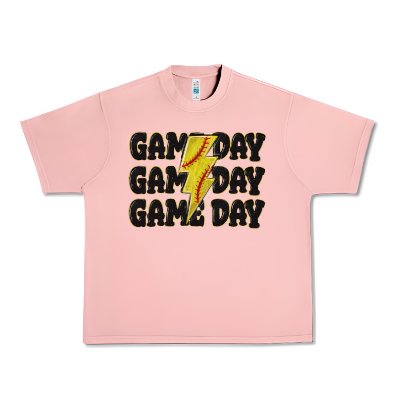 Game Day Game Day Game Day Softball Urban Heavy Tee by MaliasSmallBusiness | Teevron
