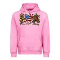 Peace Love Army Christmas Urban Hoodie | Teevron