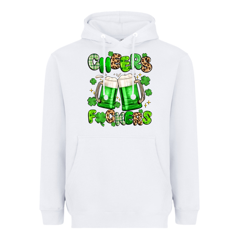 Cheers Fuckers Heavyweight Hoodie by Artiststas | Teevron