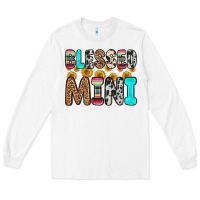 White blessed mini Long Sleeve Tee - Zillion Design Studio