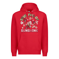 Red soul full of sunshine Premium Hoodie - MaliasSmallBusiness