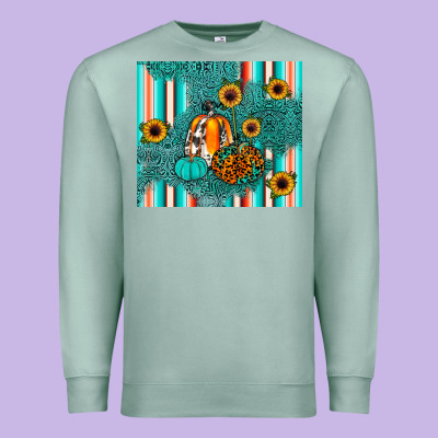 Pumpkin Premium Sweatshirt Designed By Jahusdesignshop