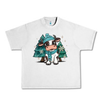 Lunar Rock winter i'm udderly freezing baby cow Urban Heavy Tee - MaliasSmallBusiness