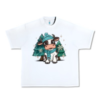 White winter i'm udderly freezing baby cow Urban Heavy Tee - MaliasSmallBusiness