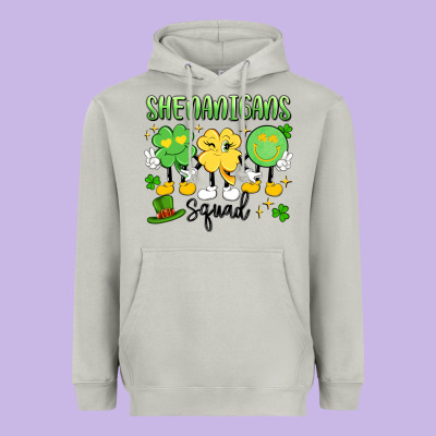 Shenanigans Squad Heavyweight Hoodie Designed By Artiststas