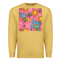 Antique Gold summer time of the sun seamless pattern Premium Sweatshirt - BundleAndBundleShop