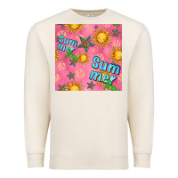 Sandshell summer time of the sun seamless pattern Premium Sweatshirt - BundleAndBundleShop