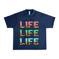 Navy wife life mom life best life Urban Heavy Tee - MaliasSmallBusiness