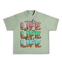 Oil Green wife life mom life best life Urban Heavy Tee - MaliasSmallBusiness