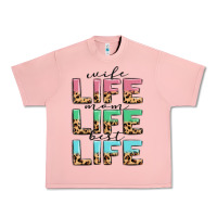 Salmon wife life mom life best life Urban Heavy Tee - MaliasSmallBusiness