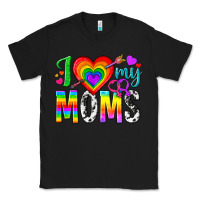 Black i love my moms Classic Tee - texasbilliewilder