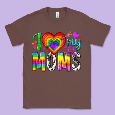 I Love My Moms Classic Tee Designed By Texasbilliewilder