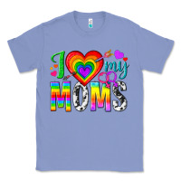 Colony Blue i love my moms Classic Tee - texasbilliewilder