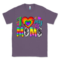Lavender i love my moms Classic Tee - texasbilliewilder
