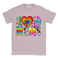Lilac i love my moms Classic Tee - texasbilliewilder