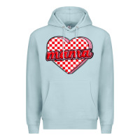 Blue Mist valentine mama Premium Hoodie - MaliasSmallBusiness