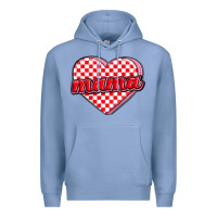 Colony Blue valentine mama Premium Hoodie - MaliasSmallBusiness
