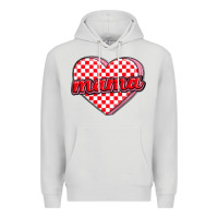 Dove Grey valentine mama Premium Hoodie - MaliasSmallBusiness