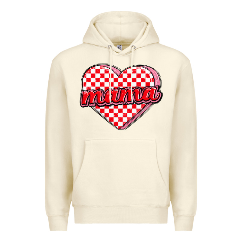 Valentine Mama Premium Hoodie by MaliasSmallBusiness | Teevron