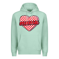Seafoam valentine mama Premium Hoodie - MaliasSmallBusiness