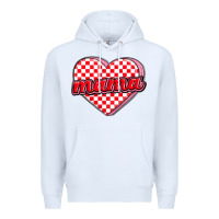 White valentine mama Premium Hoodie - MaliasSmallBusiness