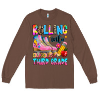 Chestnut rolling into third grade Long Sleeve Tee - texasbilliewilder
