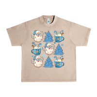 French Oak santa claus doodles christmas Urban Heavy Tee - MaliasSmallBusiness