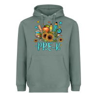 Sage pre k Heavyweight Hoodie - JahusDesignShop