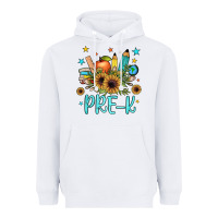 White pre k Heavyweight Hoodie - JahusDesignShop
