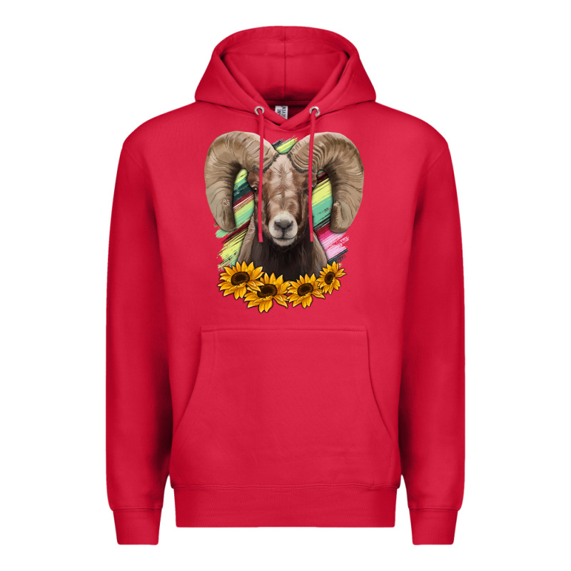 Bighorn Sheep Premium Hoodie by RanaPortraitStore | Teevron