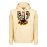 Pina Colada Bighorn Sheep Premium Hoodie - RanaPortraitStore