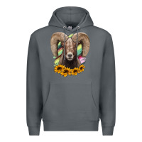 Rock Bighorn Sheep Premium Hoodie - RanaPortraitStore