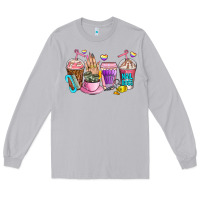 Moon Dust nail art  coffee cups Long Sleeve Tee - AdoDesignShop