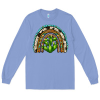 Western Cactus Rainbow Long Sleeve Tee | Teevron