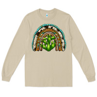 Mushroom western cactus rainbow Long Sleeve Tee - Zillion Design Studio