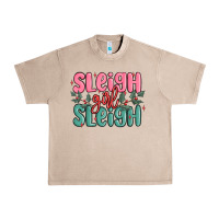 French Oak sleigh girl sleigh christmas Urban Heavy Tee - MaliasSmallBusiness