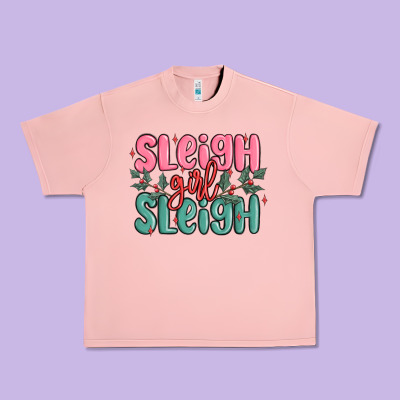 Urban Heavy Tee sleigh girl sleigh christmas