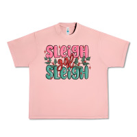 Salmon sleigh girl sleigh christmas Urban Heavy Tee - MaliasSmallBusiness