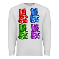 Dove Grey jellybear Premium Sweatshirt - AdoDesignShop