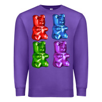 Purple jellybear Premium Sweatshirt - AdoDesignShop