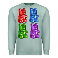 Seafoam jellybear Premium Sweatshirt - AdoDesignShop