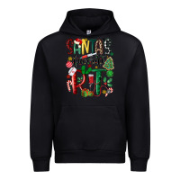 Black santas favorite rt nurse Urban Hoodie - MaliasSmallBusiness