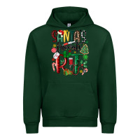 Forest Green santas favorite rt nurse Urban Hoodie - MaliasSmallBusiness