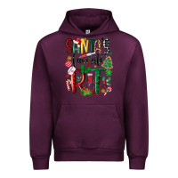 Mauve Wine santas favorite rt nurse Urban Hoodie - MaliasSmallBusiness