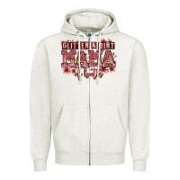 Glitter And Dirt Mama Of Both Girls Zipper Hoodie | Teevron