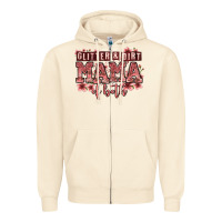 Sandshell glitter and dirt mama of both girls Zipper Hoodie - Zillion Design Studio