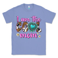 Colony Blue i am cool mom Classic Tee - texasbilliewilder