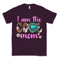 Plum i am cool mom Classic Tee - texasbilliewilder