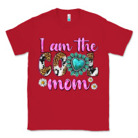 Red i am cool mom Classic Tee - texasbilliewilder